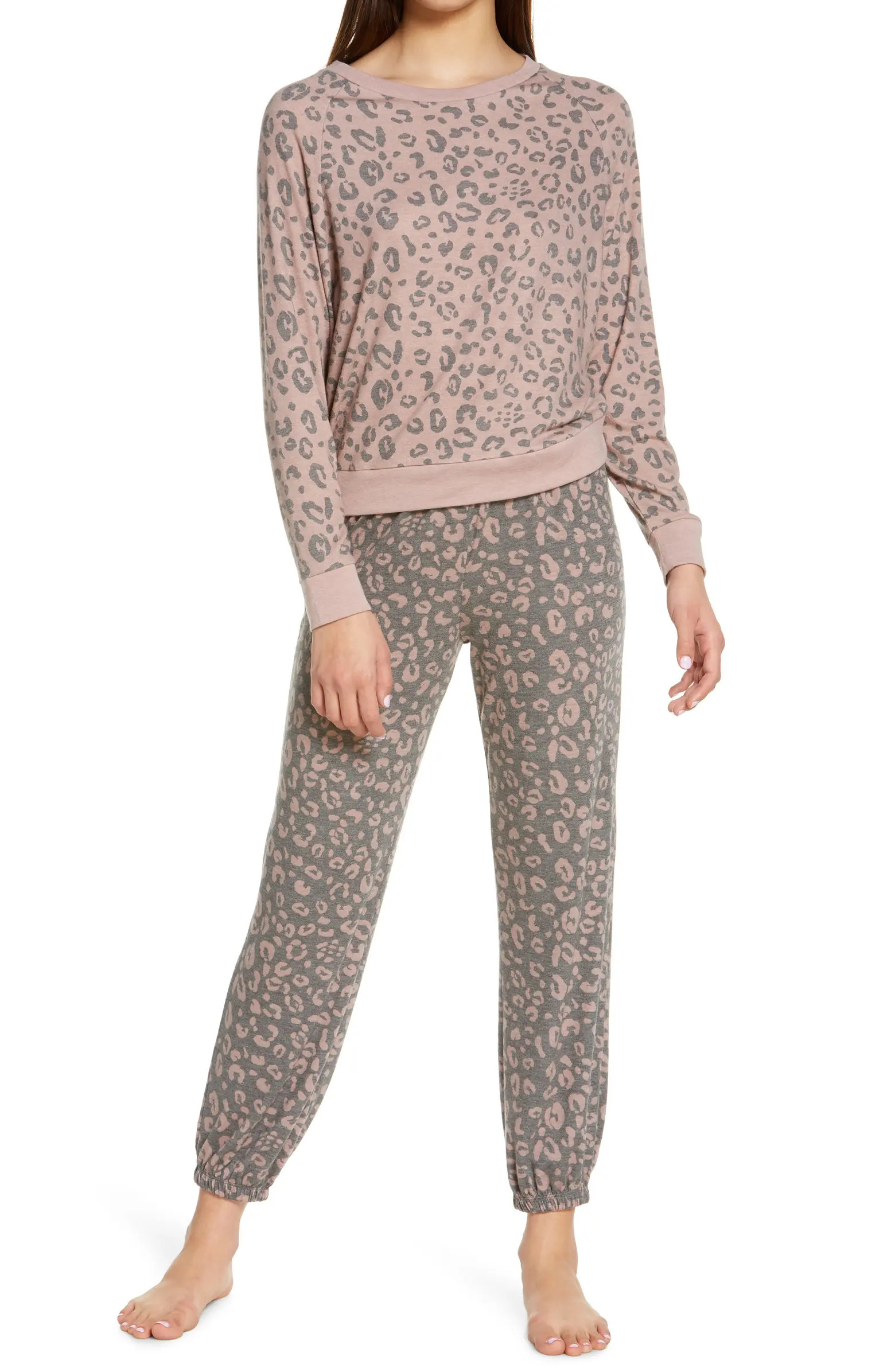 Star Seeker Brushed Jersey Pajamas | Nordstrom