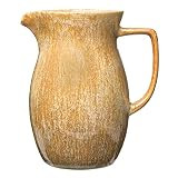Creative Co-Op Mustard Stoneware Pitcher | Amazon (US)