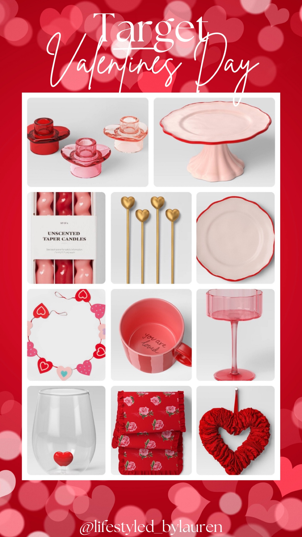 Some of my favorite picks for Valentines Day! Would love some of these pieces to put together a beautiful tablescape 🎀💕

#LTKSeasonal #LTKHome