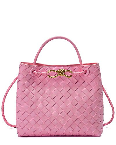 Woven Leather Top Handle Messenger Bag | Gilt & Gilt City