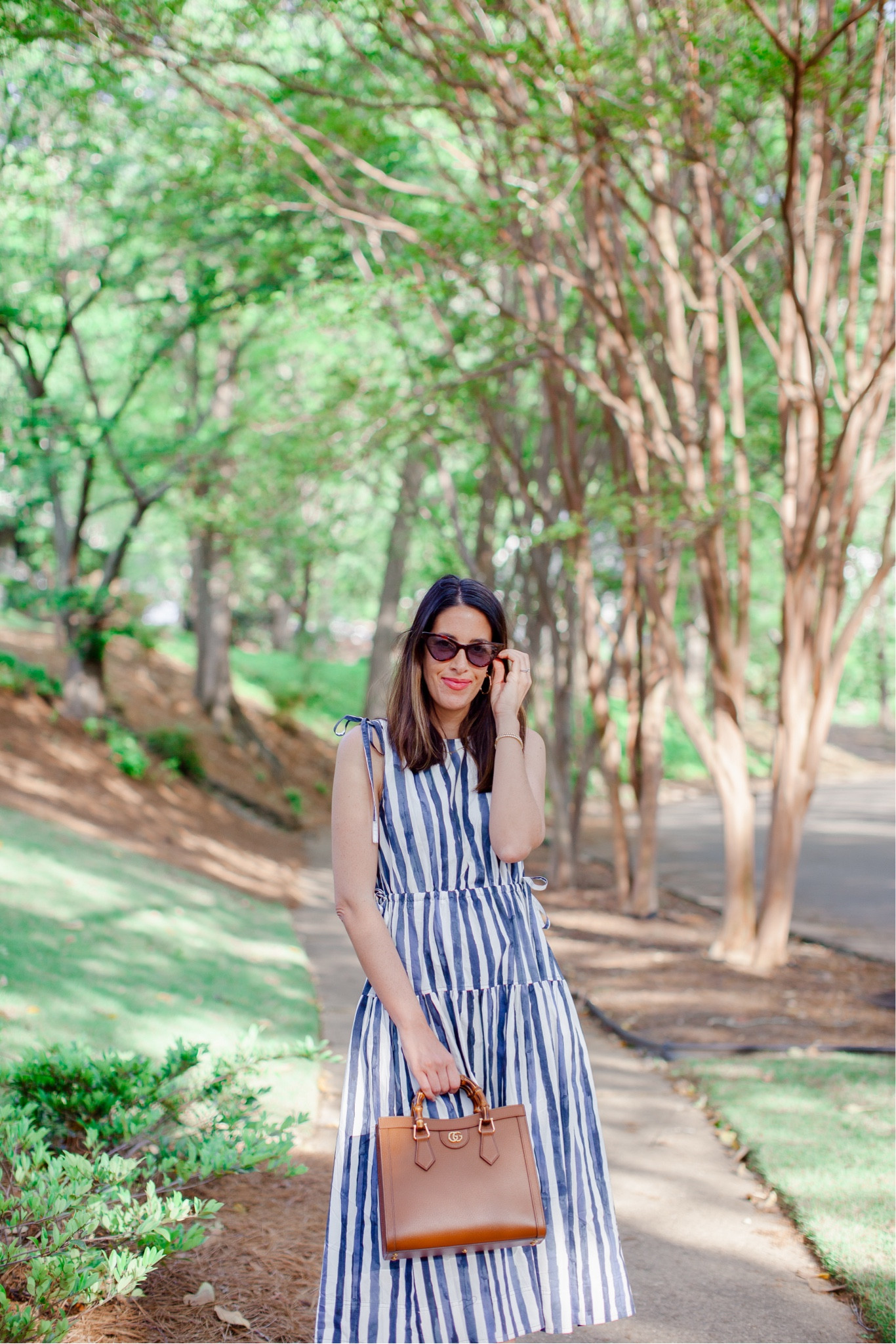 Always a fan of stripes 💙 

#LTKOver40 #LTKItBag #LTKStyleTip