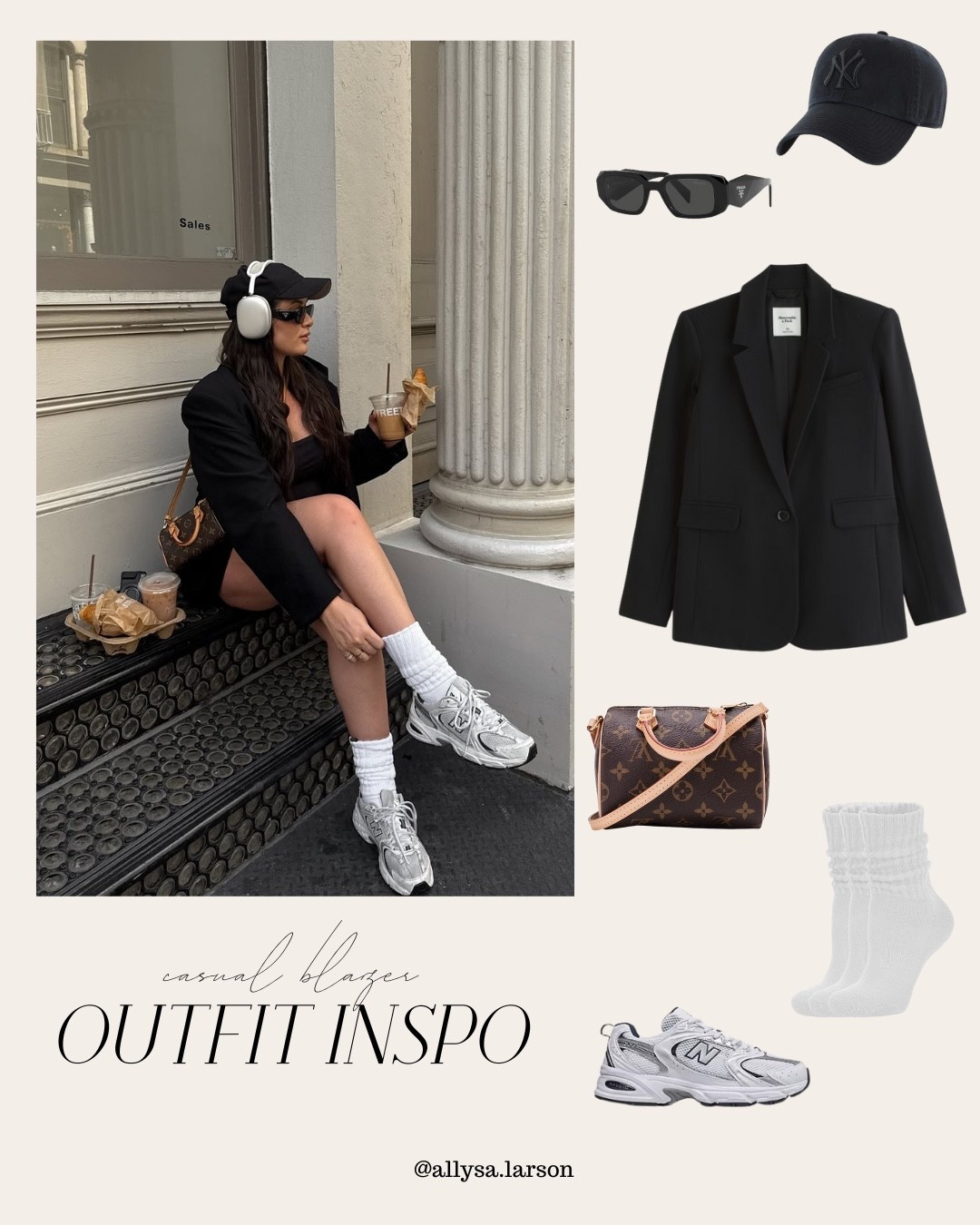 Go-to casual blazer outfit for coffee - wearing my favorite sneakers from new balance 

#LTKSeasonal #LTKShoeCrush #LTKStyleTip