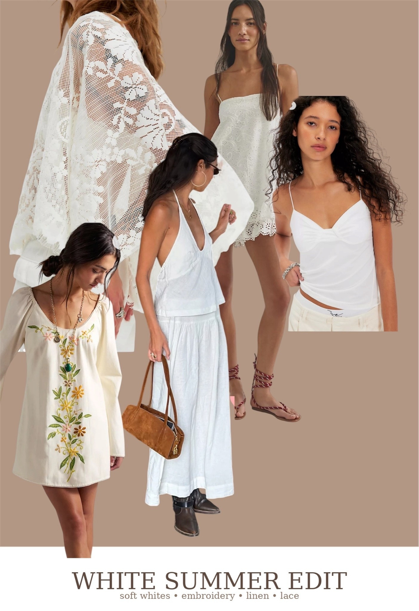White Summer edits linen and lace

#LTKootd #LTKdayinmylife #LTKSeasonal