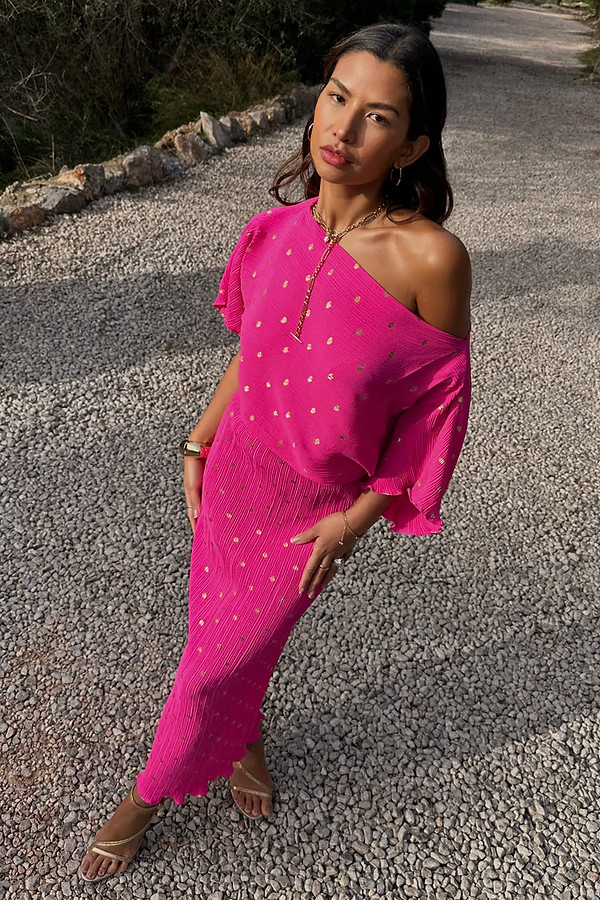 Pink Tilly Dress | Never Fully Dressed (UK & IE)