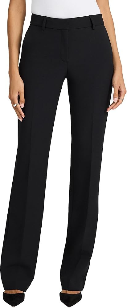 EXPRESS Women’s Editor Pants – Mid Rise Stretch Bootcut Style with Comfortable, Flattering Fi... | Amazon (US)