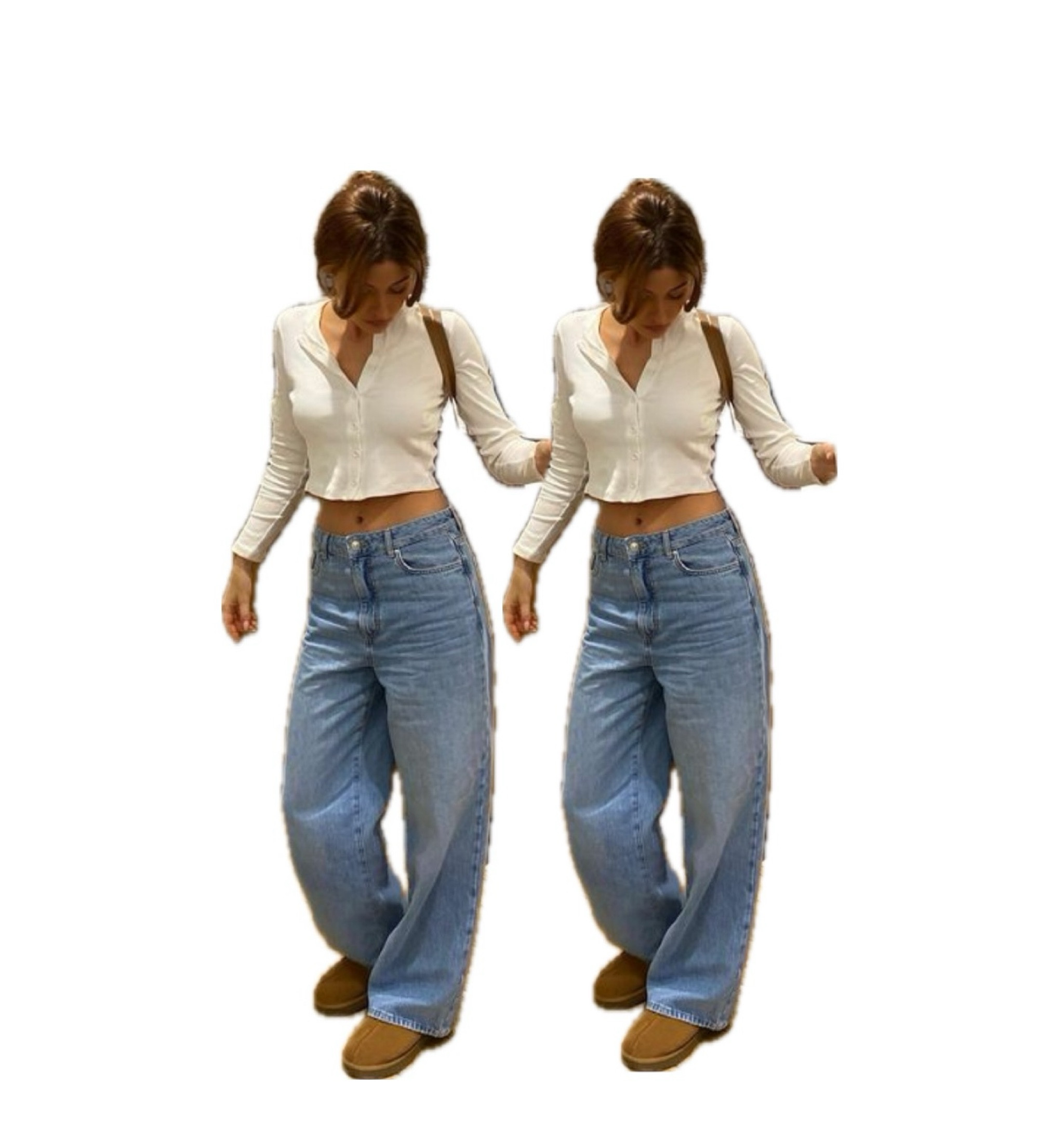 Outfit linked 🎧 straight jeans, Ugg dupes, button cardigan 

#LTKSpringSale #LTKstyletip #LTKSeasonal