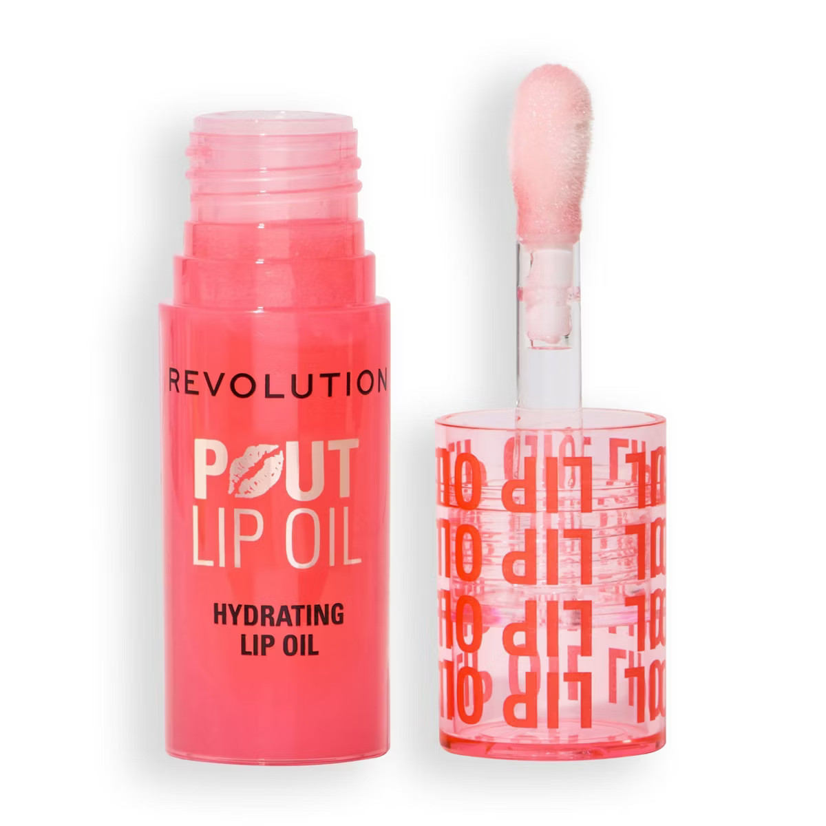 Makeup Revolution Pout Lip Oil - Lychee Clear - 0.1oz | Target