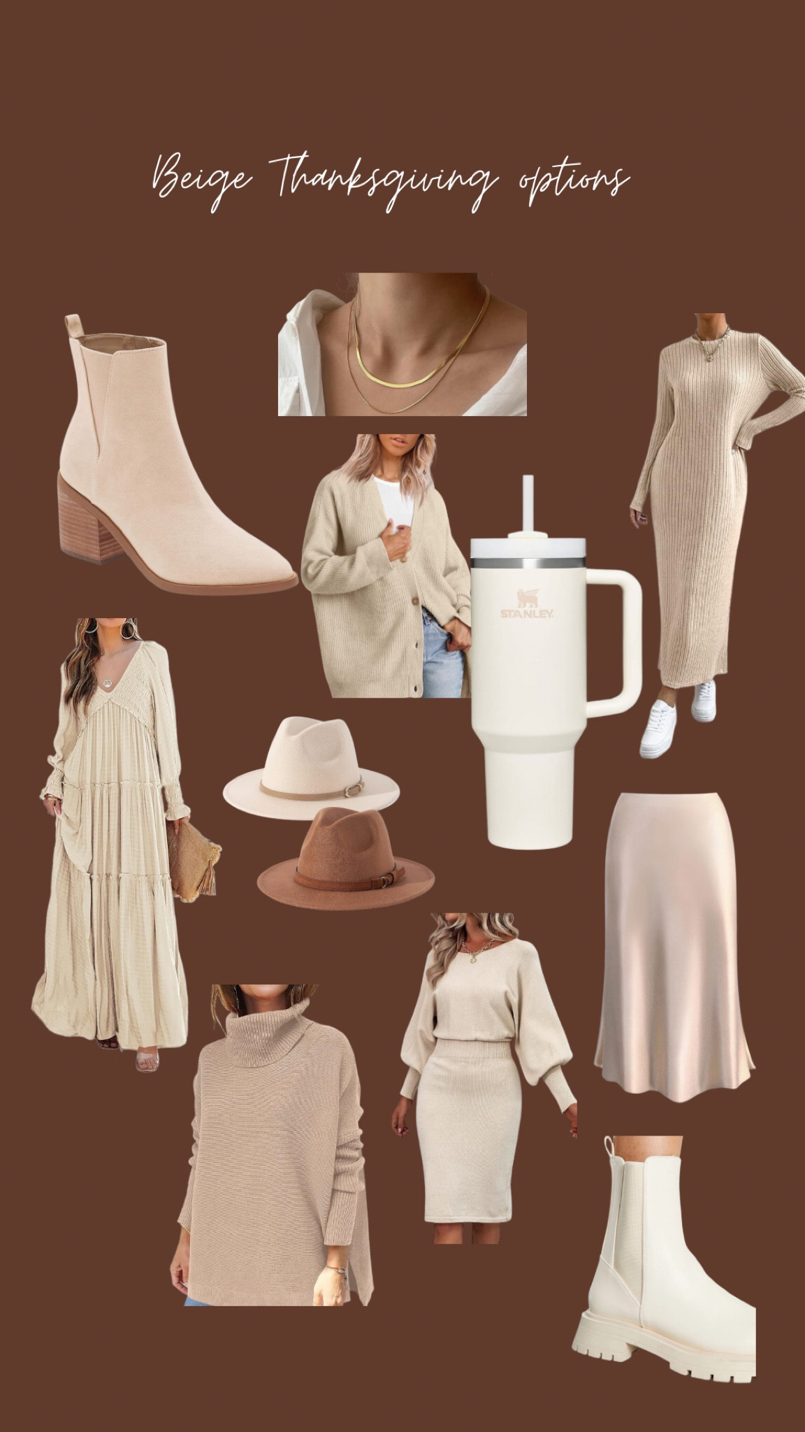 Beige thanksgiving options! 