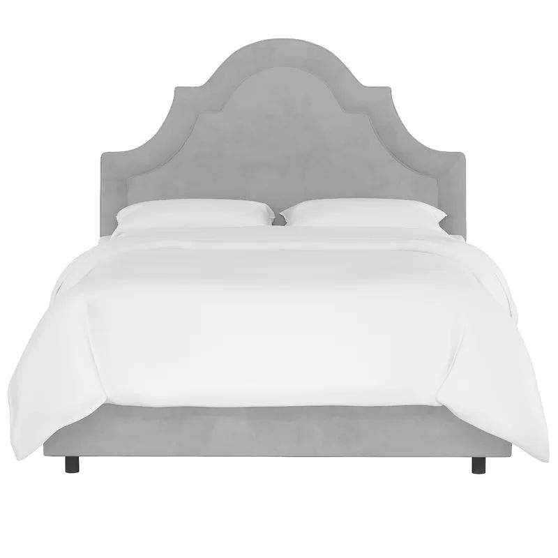 Priscilla Arched Border Upholstered Standard Bed | Wayfair North America