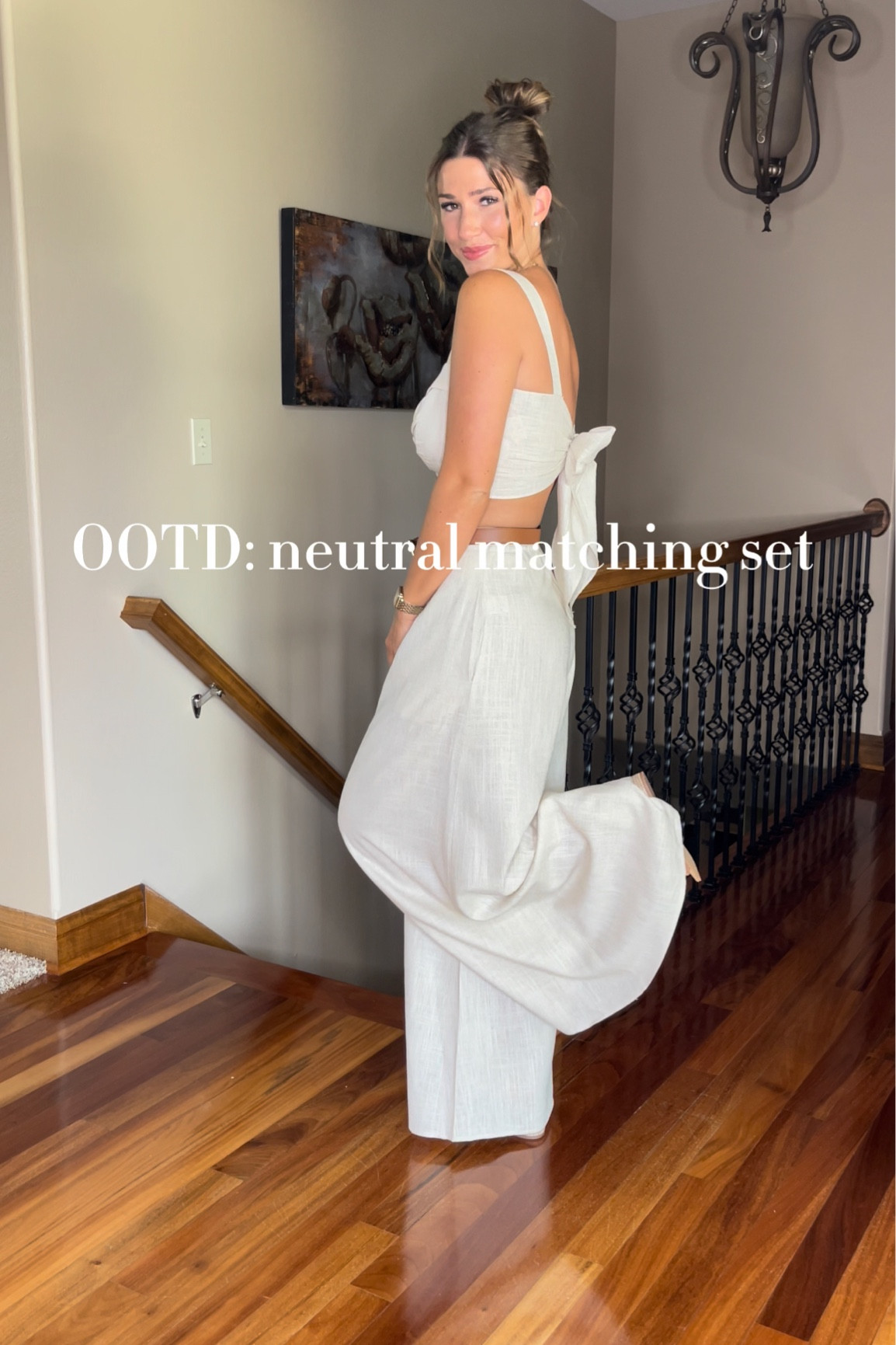 OOTD: neutral matching set 🧸 

-
#ootd #matchingset #outfitinspo 
what to wear / affordable outfits / summer neutral clothing / summer ootd / affordable ideas / outfit inspo / linen outfit

#LTKstyletip #LTKunder50 #LTKunder100