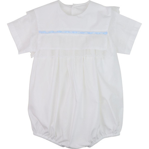 White And Blue Heirloom Bubble | Cecil and Lou