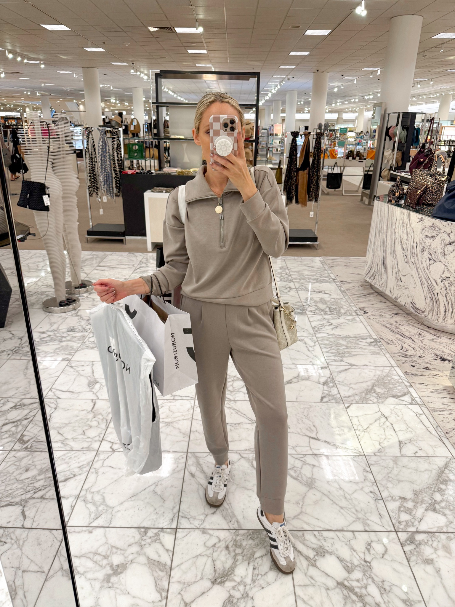 Top selling Walmart lounge set wearing a size small this whole set is so soft. It reminds me of the Spanx air essentials, but a fraction of the cost.

#LTKdayinmylife #LTKOver40 #LTKootd