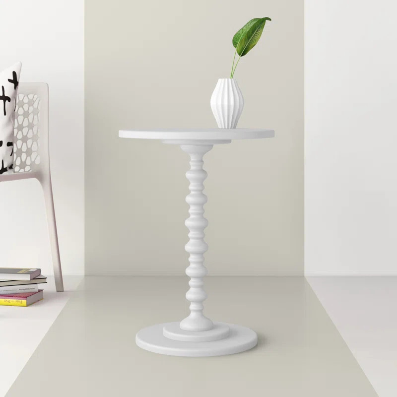 Pettegrow Pedestal End Table | Wayfair North America