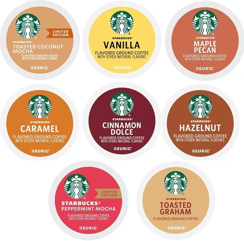 Flavored Starbucks Coffee Sampler All The Top Starbucks Flavors In One Box, Including Starbucks C... | Amazon (US)