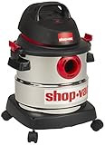 Shop-Vac 5989300 5-Gallon 4.5 Peak HP Stainless Steel Wet Dry Vacuum | Amazon (US)