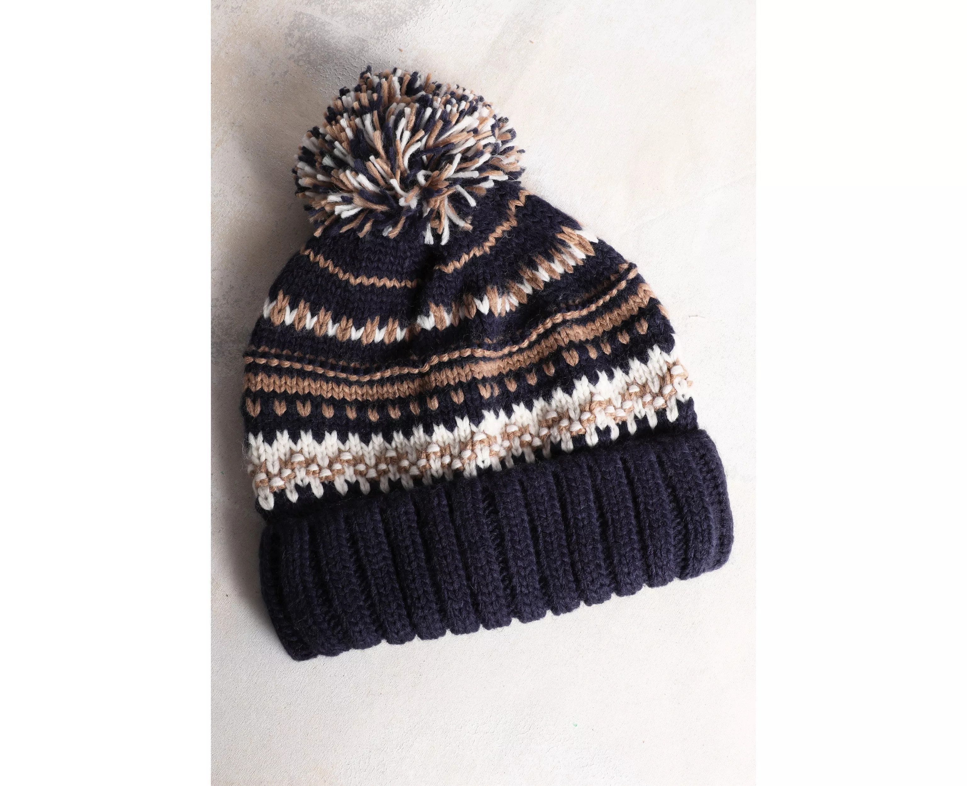 Fair Isle Pom Beanie | maurices | Maurices
