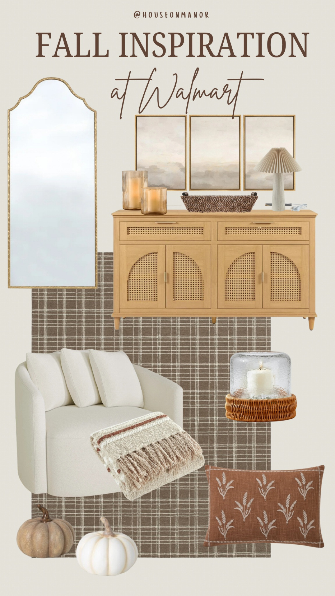Fall inspiration at Walmart!🤎🍂

Fall living room, fall sideboard styling, fall home finds, affordable home decor, fall decor, fall inspo

#LTKHome #LTKSeasonal #LTKStyleTip