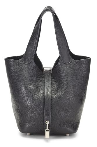 Hermès, Pre-Loved Black Clemence Picotin Lock 18, Black | Amazon (US)