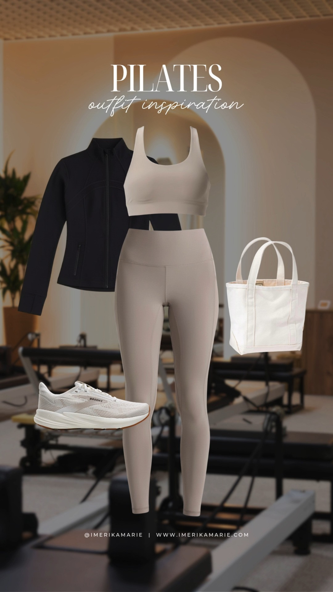 Pilates Outfit 👟

black workout jacket, workout matching set, brooks 

 

#LTKootd #LTKSeasonal #LTKActive