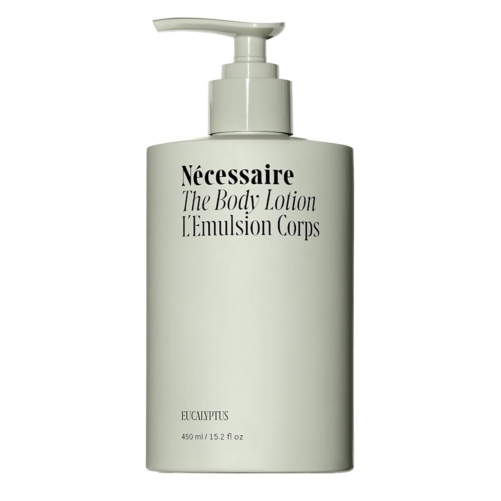 Nécessaire The Body Lotion with Pump. Eucalpytus. Multi-Peptide Firming Lotion to Moisturize, Fi... | Amazon (US)