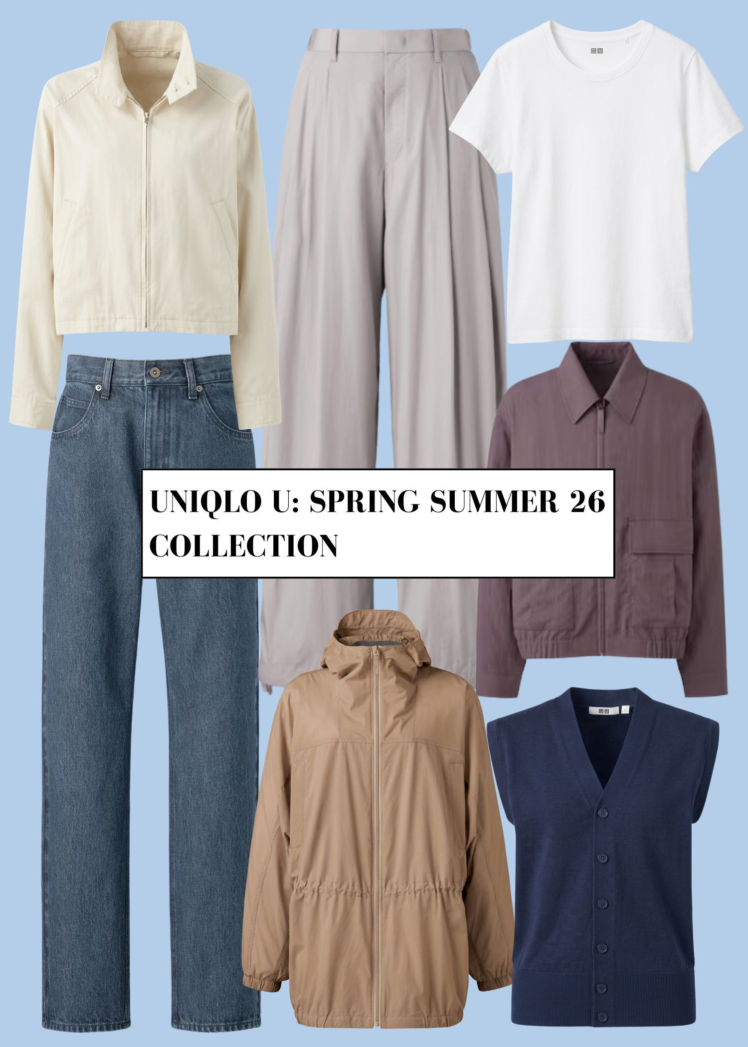 What I've spotted from the new Uniqlo U Spring Summer Collection! 

Wardrobe Staples, Spring Style, Spring Fashion, Spring Outfit, Basics, Spring Jacket, Jeans, Waterproof, T-shirt, Casual Style 

 #LTKuk #LTKspring #LTKeurope