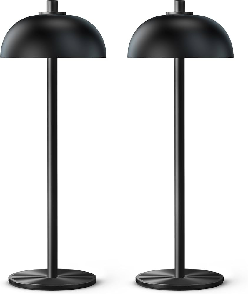 Cordless LED Table lamp Rechargeable,2 Pack 5000 mAh Portable Outdoor Battery Operated lamp, 3-Sp... | Amazon (US)
