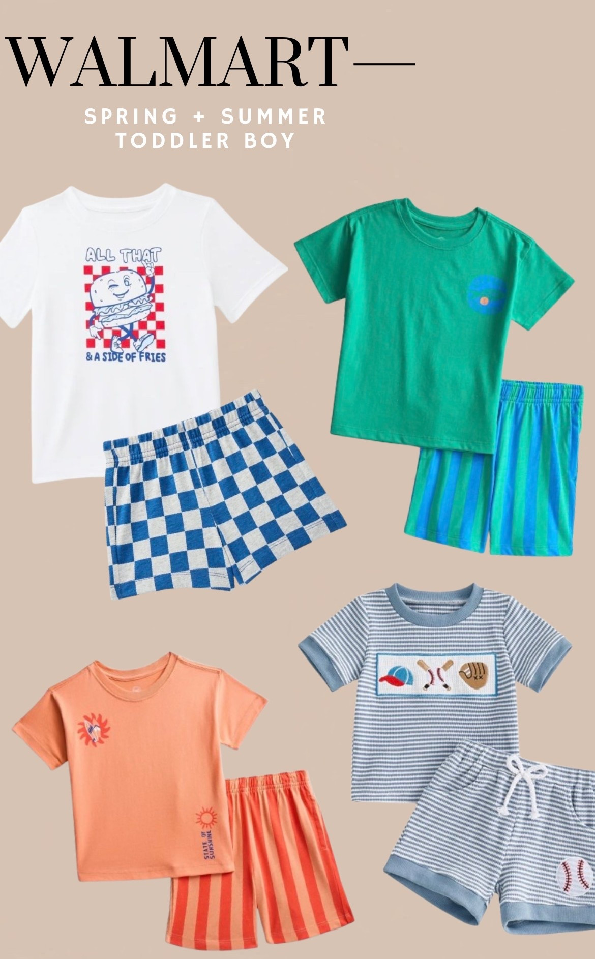 Spring & summer boy clothes - Walmart 

#LTKSeasonal #LTKKids #LTKmomlife