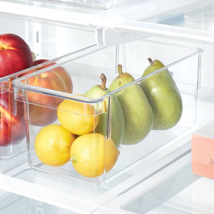 4.5"x 10.5"x 4" Small Fridge & Pantry Bin Clear - Brightroom™ | Target