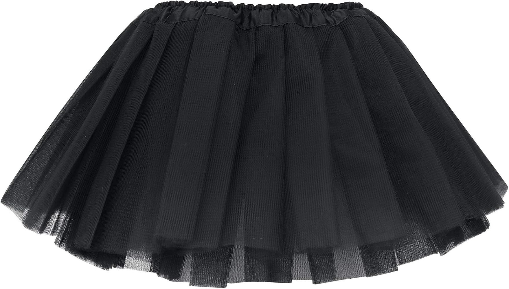 Simplicity Baby Girl's 4 Layers Tulle Tutu Skirt, 6 Months to 8 Years | Amazon (US)