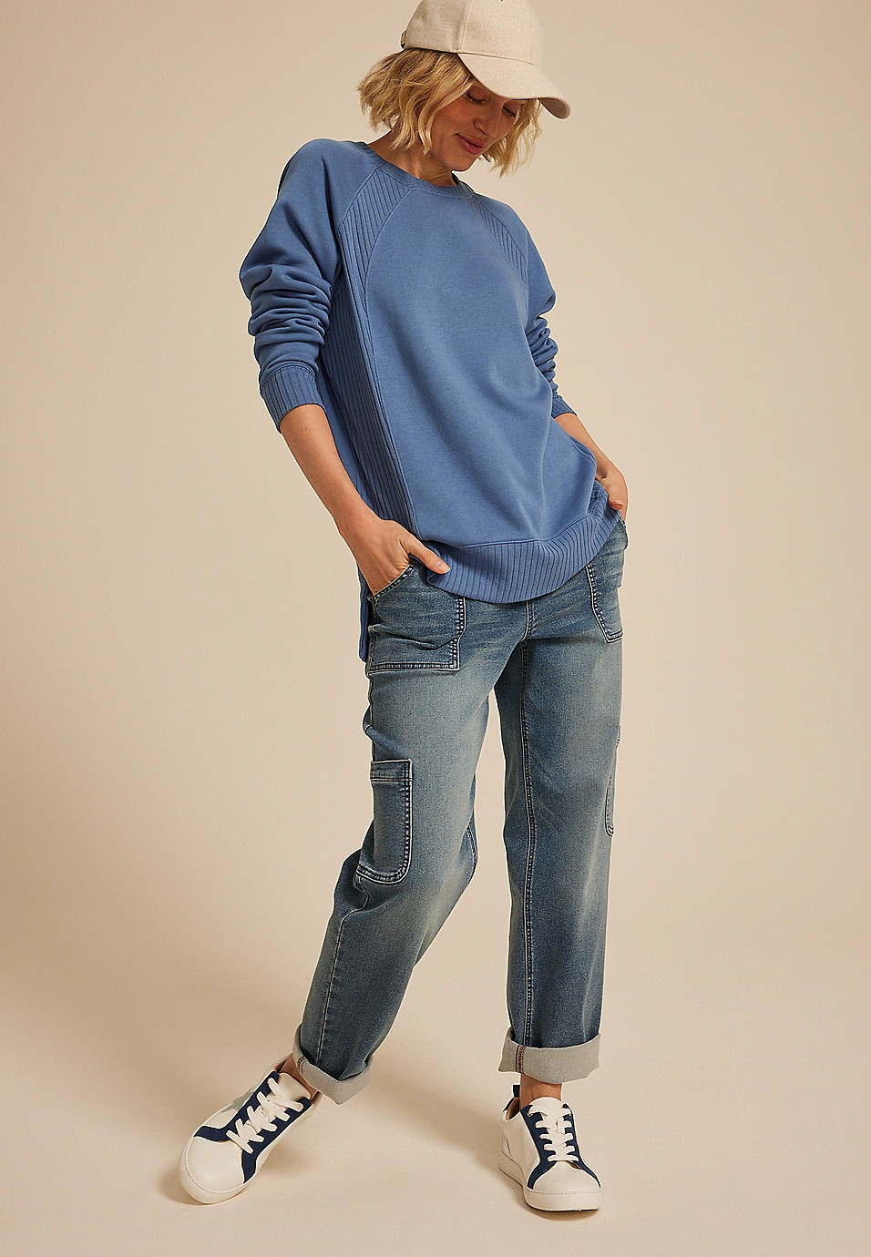 Willowsoft Tunic Sweatshirt | Maurices
