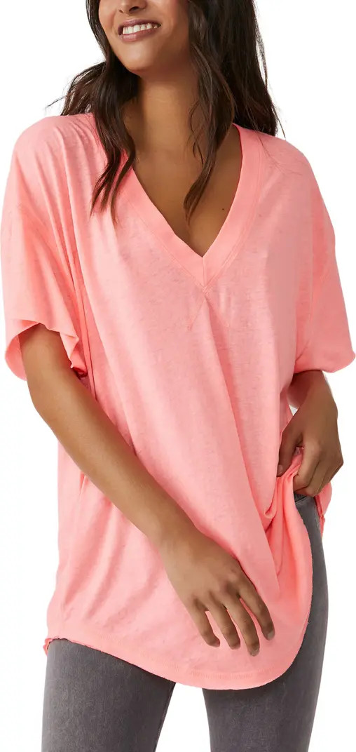 Talk Tough V-Neck Burnout T-Shirt | Nordstrom