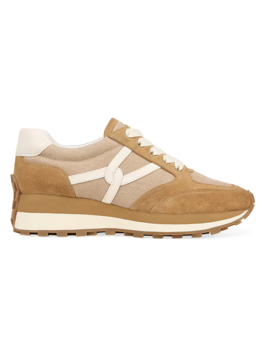 Shop Veronica Beard Valentina Leather Oxford Sneakers | Saks Fifth Avenue | Saks Fifth Avenue