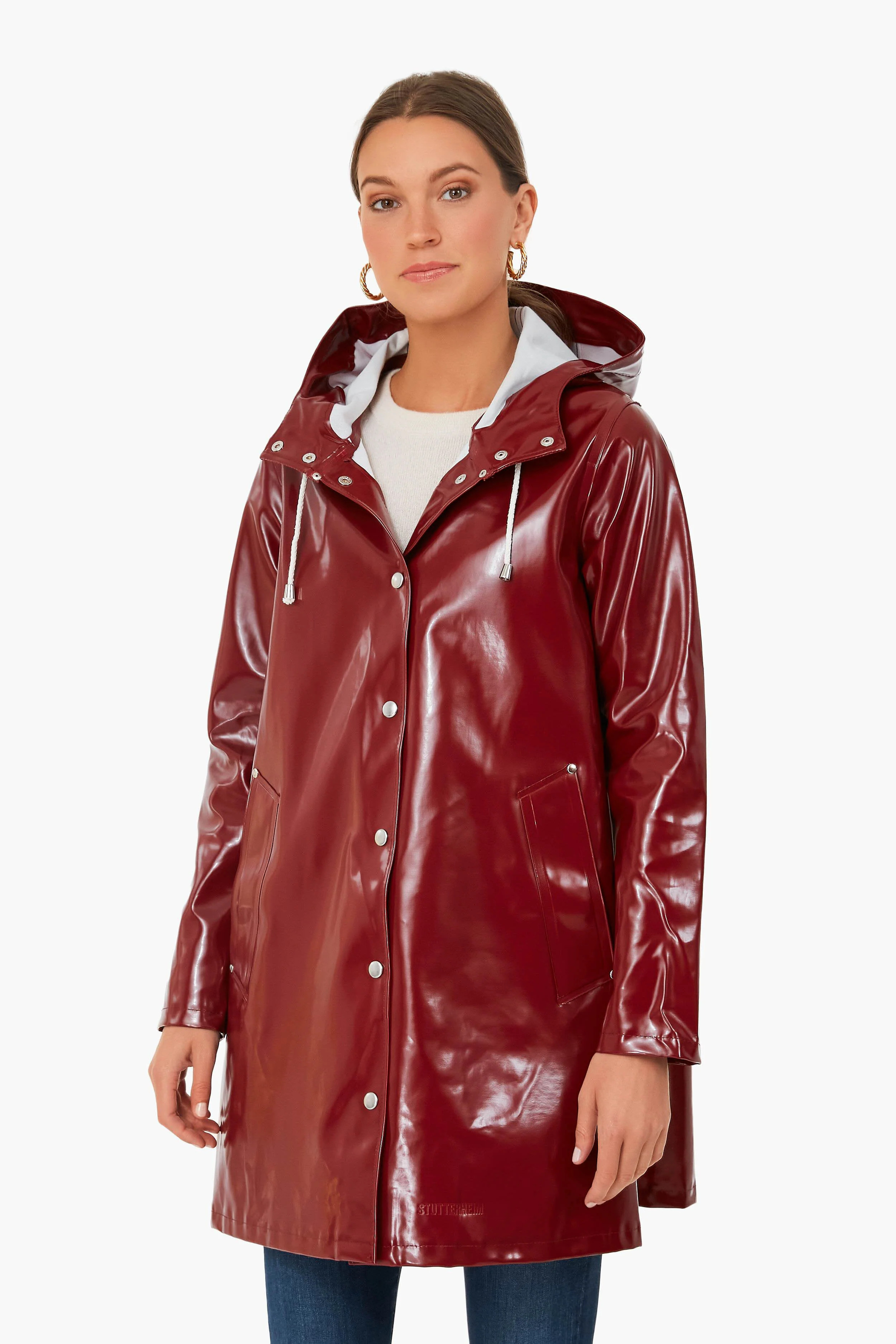 Burgundy Mosebacke Opal Jacket | Tuckernuck (US)