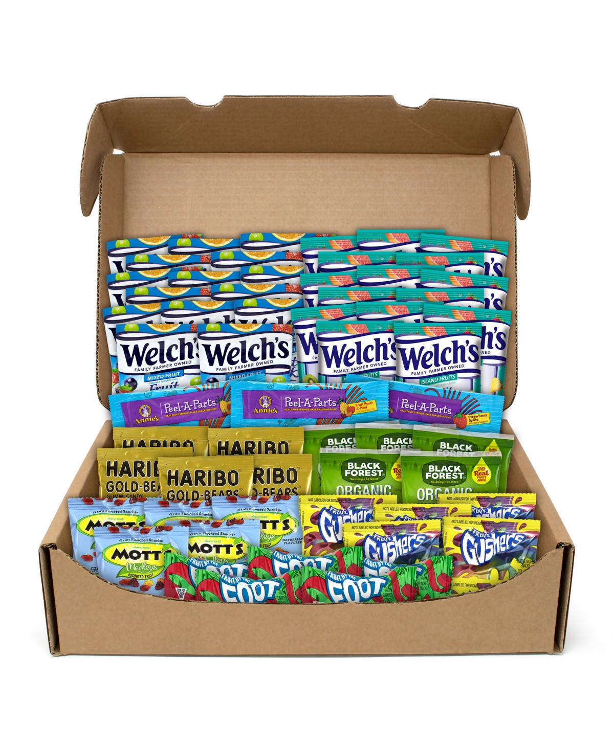SnackBoxPros Assorted Fruit Snack & Gummy Bear Variety Box | Macy's