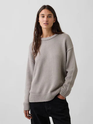 100% Cotton Oversized Sweater | Gap (US)