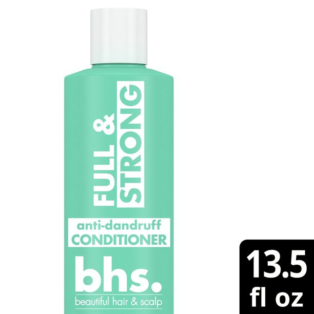 Beautiful Hair and Scalp bhs Full & Strong Anti-Dandruff Conditioner All Hair Types 13.5 oz | Walmart (US)