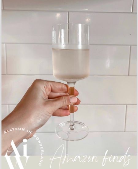 Wine glass 
Amazon finds 

#LTKunder50 #LTKFind #LTKhome