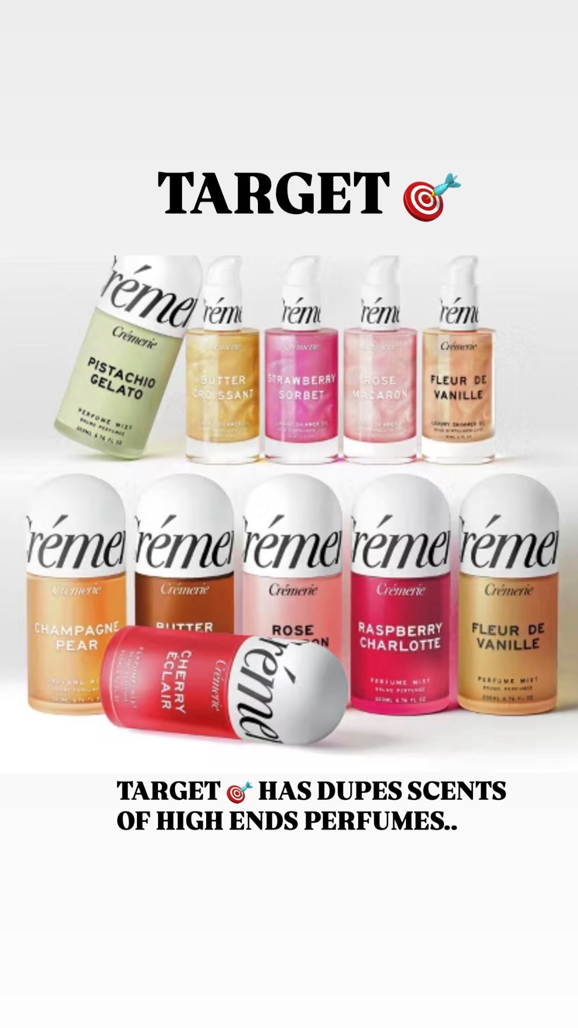Perfume mist and body oils 


#LTKTravel #LTKSaleAlert #LTKBeauty