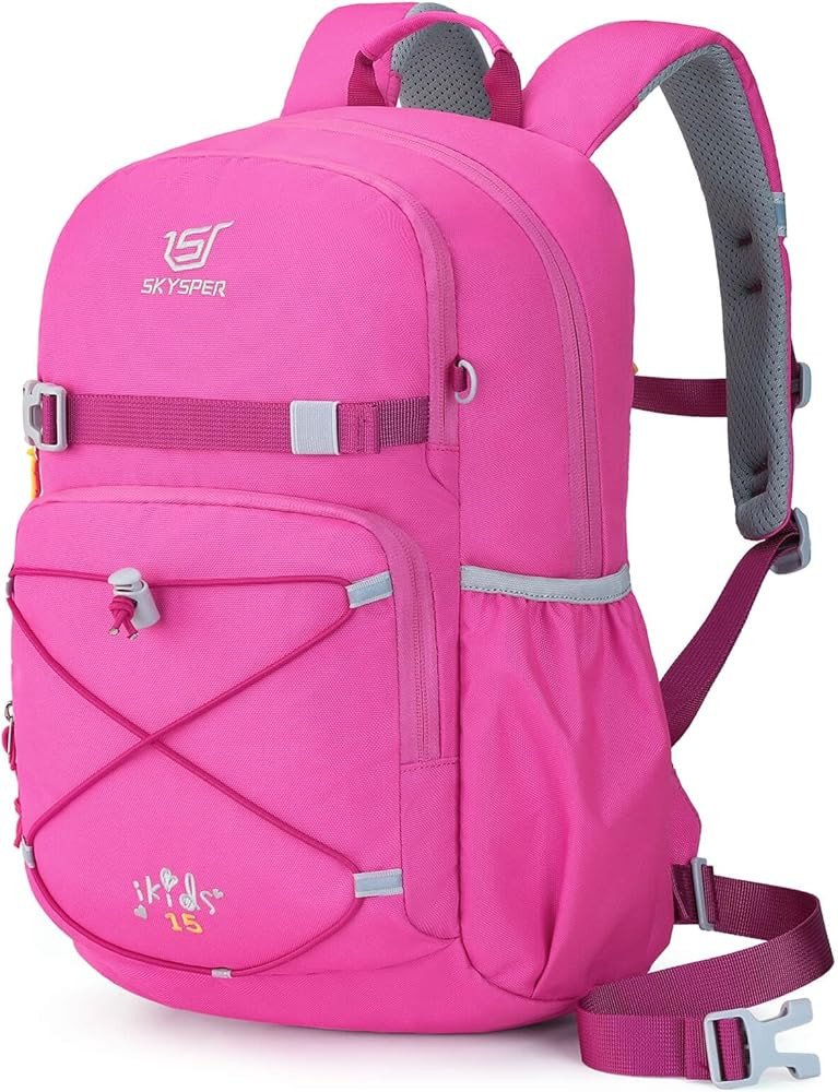 SKYSPER Kids Backpack - 15L Travel Backpacking Small Age 4-6 Ergonomical Design Multi-compartment... | Amazon (US)
