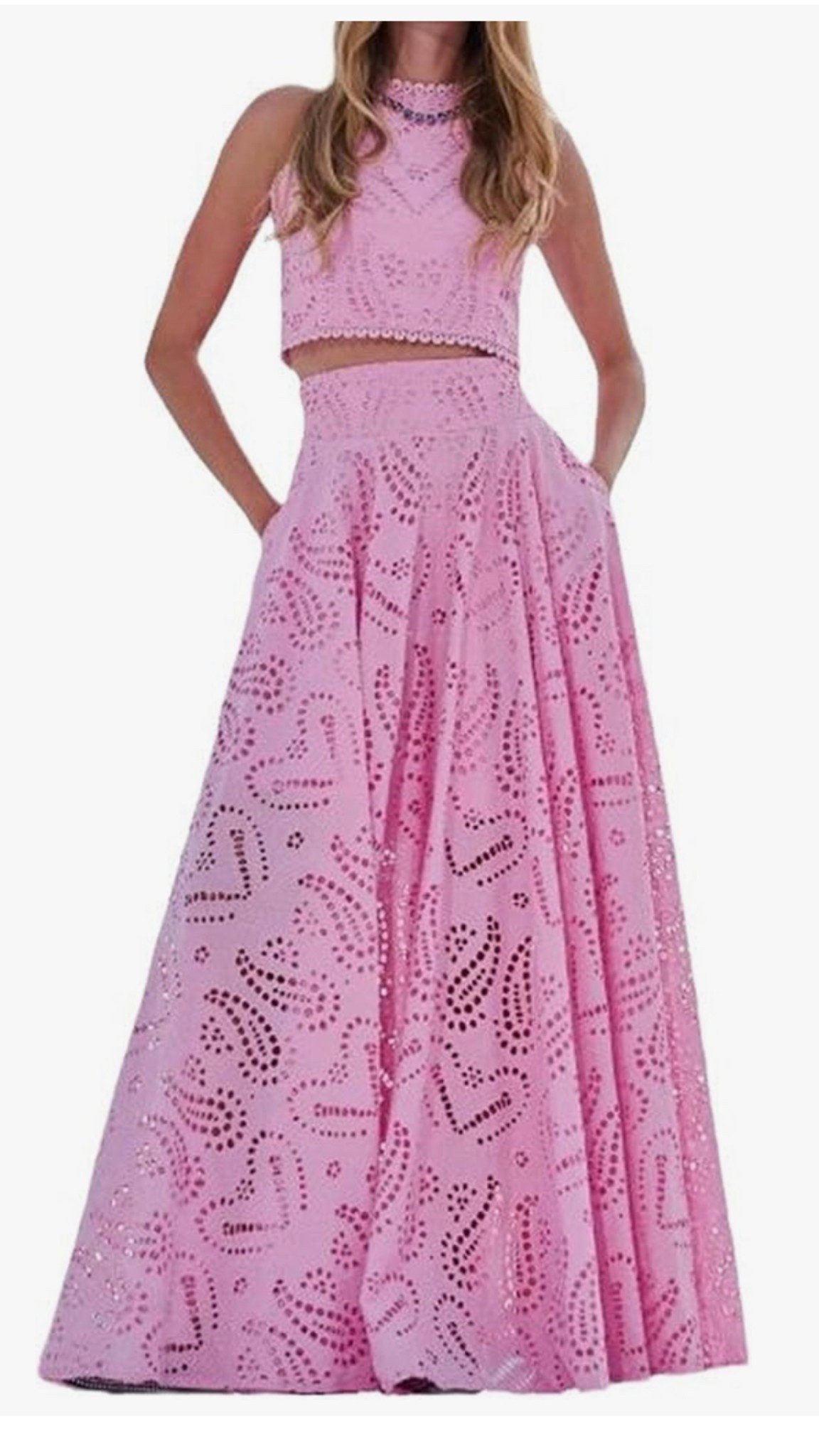 Obsessed with this pink set, so classy. 

#LTKootd #LTKgrwm #LTKU