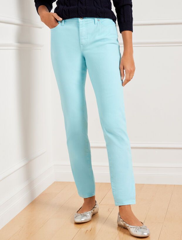 Slim Ankle Jeans - Garment Dye | Talbots