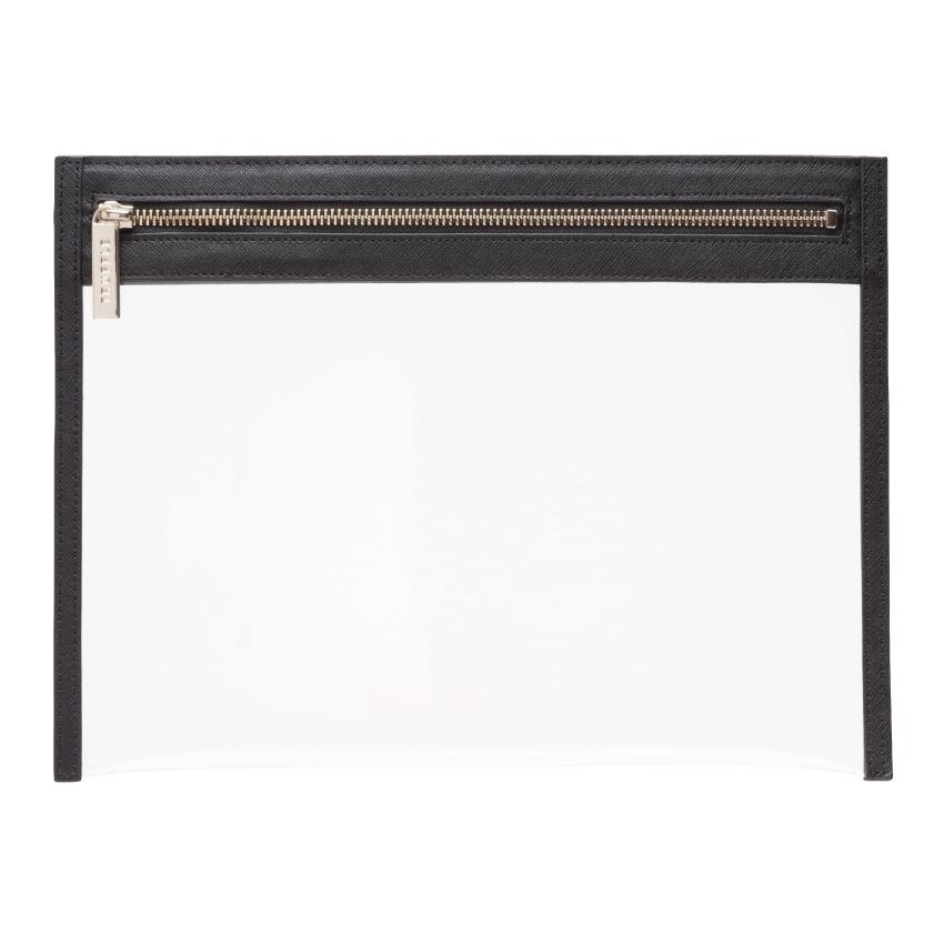 Clarity Clutch Large - Large Clutch & Clear Clutch Purse | Truffle | TRUFFLE