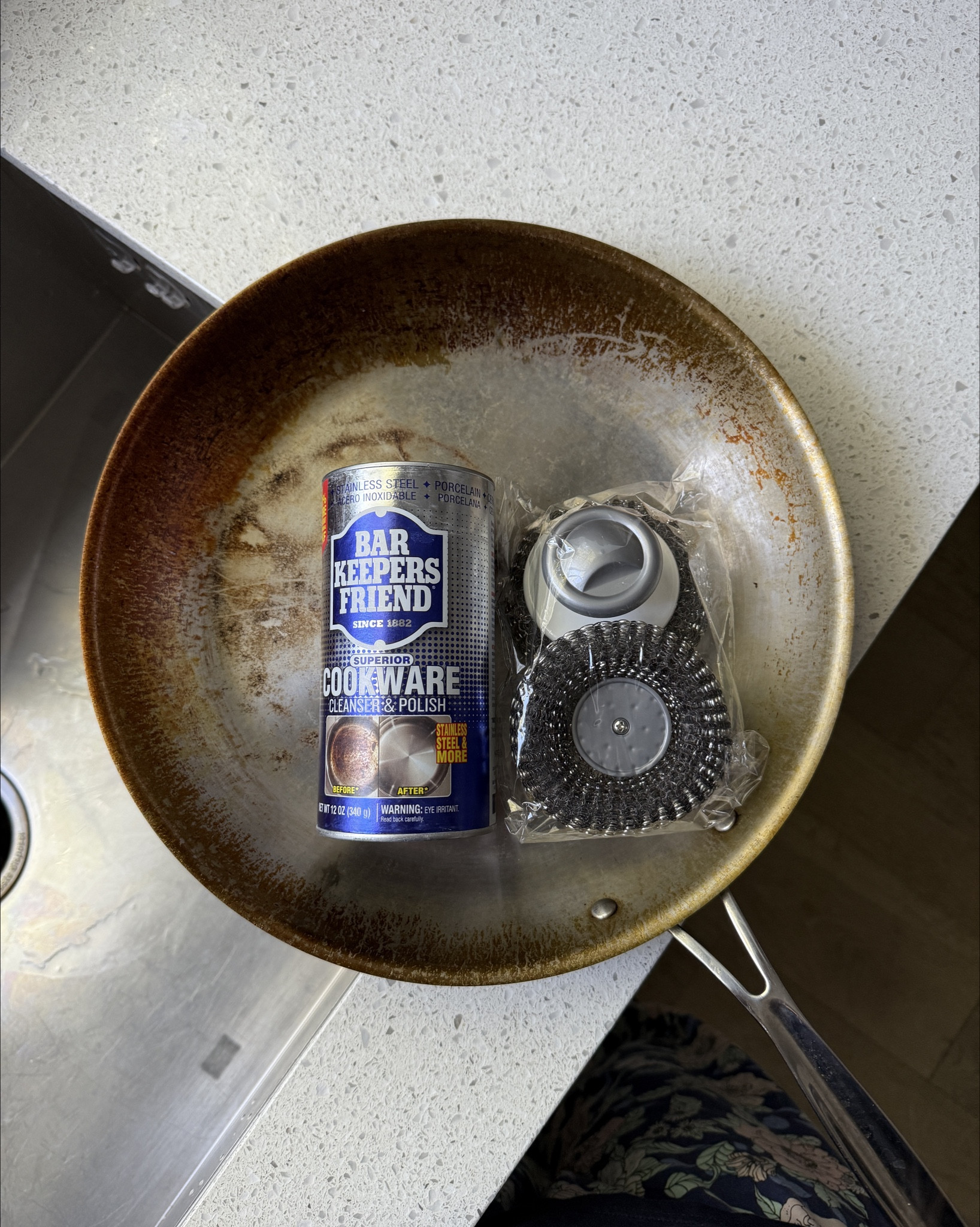 The best way to clean stainless steel pans!!  

#LTKFindsUnder50 #LTKHome