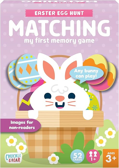 Chuckle & Roar - Easter Matching - Family Game Night Fun - Spring Themed Classic Game - Great for... | Amazon (US)