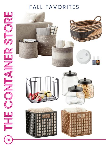 The container store fall favorites  

#LTKSeasonal #LTKstyletip #LTKhome