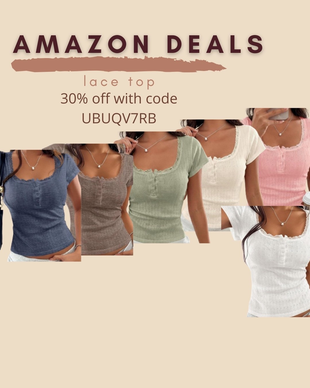 $14 ends 5/10

Amazon fashion
Amazon deals
Lace top
Henley top
Cute top

#LTKSaleAlert
