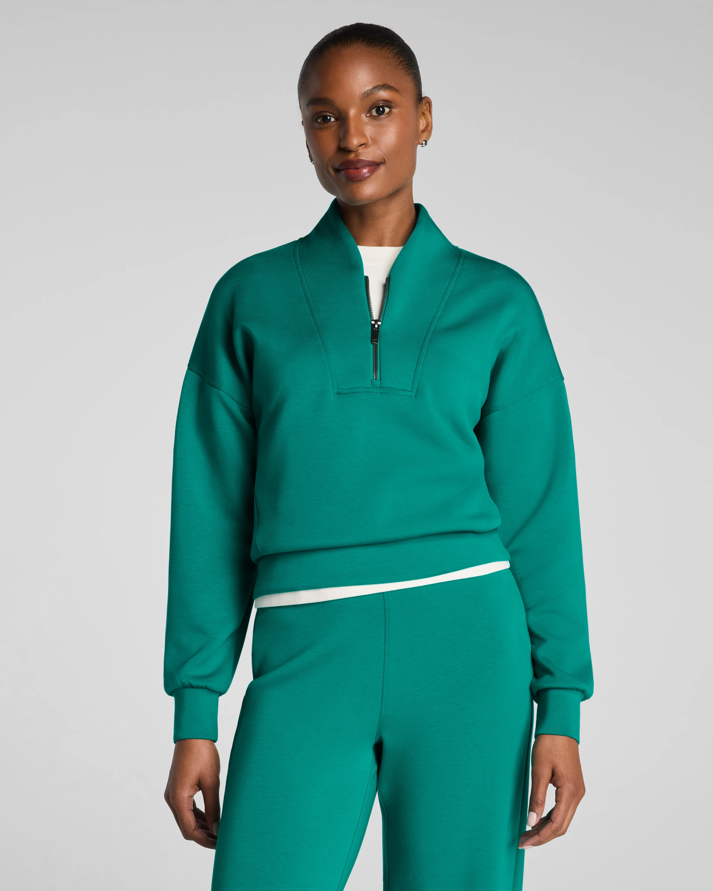 SPANX AirEssentials® Shawl Collar Half Zip | Spanx
