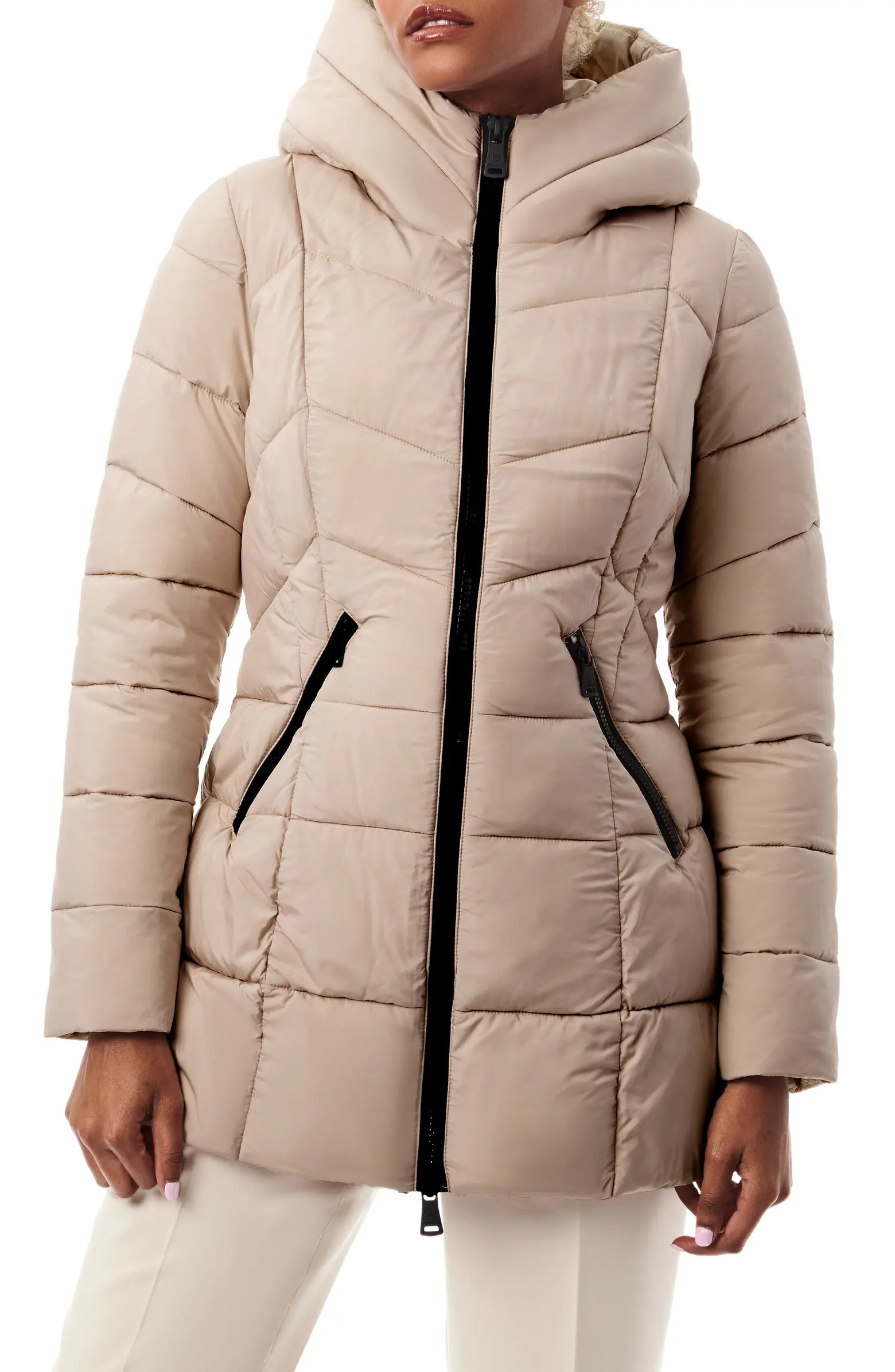 Hooded Water Resistant Puffer Jacket | Nordstrom