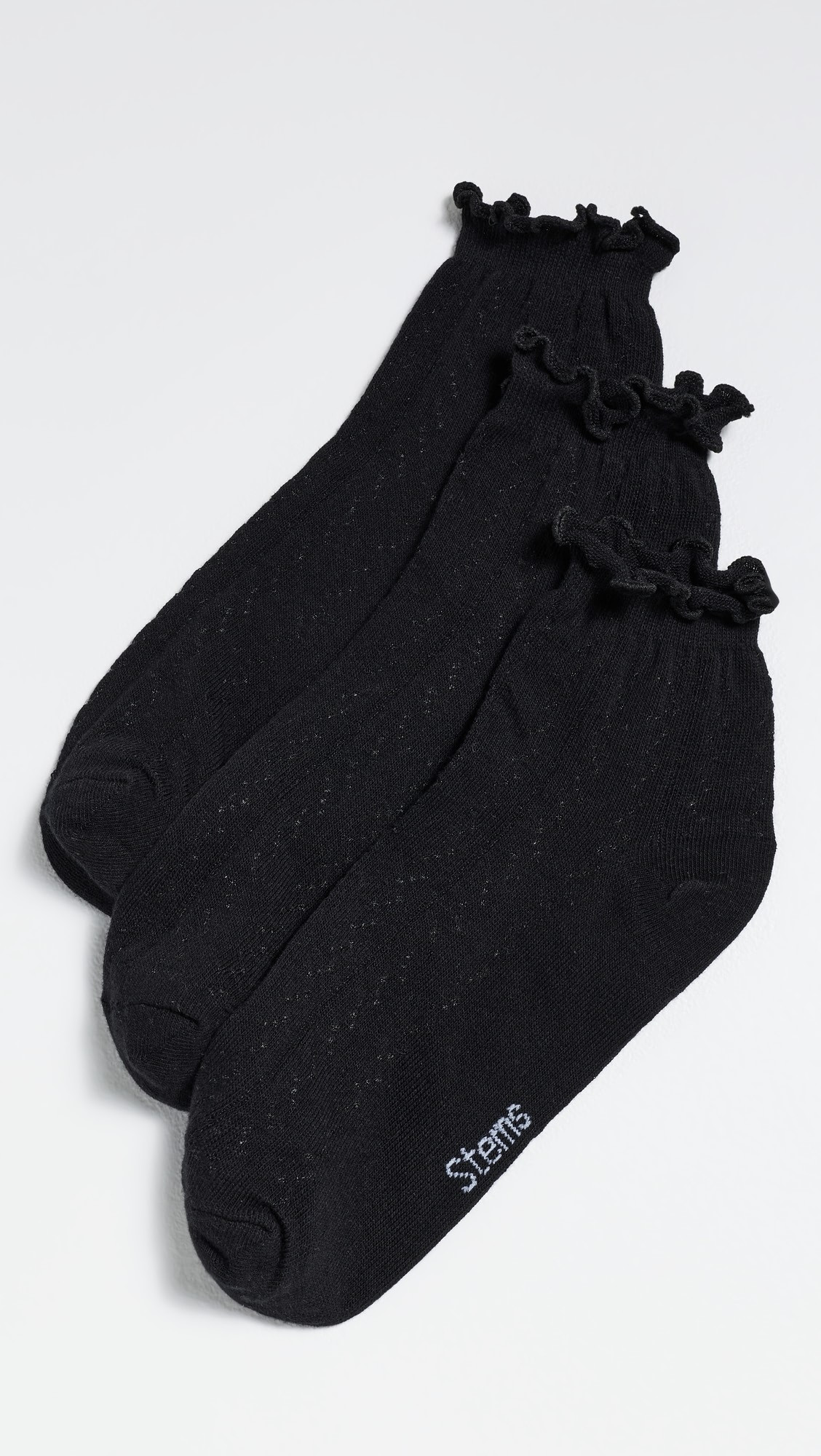 Pointelle Mid Crew Socks 3 Pack | Shopbop