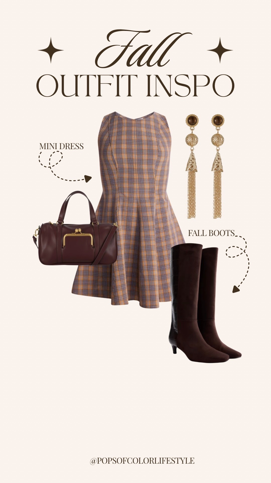 This chic fall mini dress and tall boots are the perfect combo

#LTKMidsize #LTKPetite
